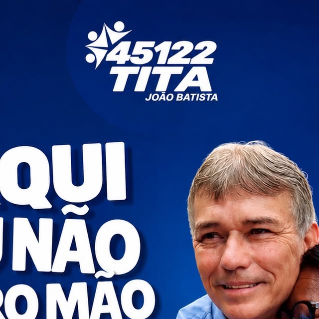 Arte de campanha com o título Aqui eu não abro mão